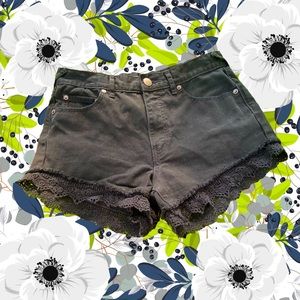 Free People Jean Shorts